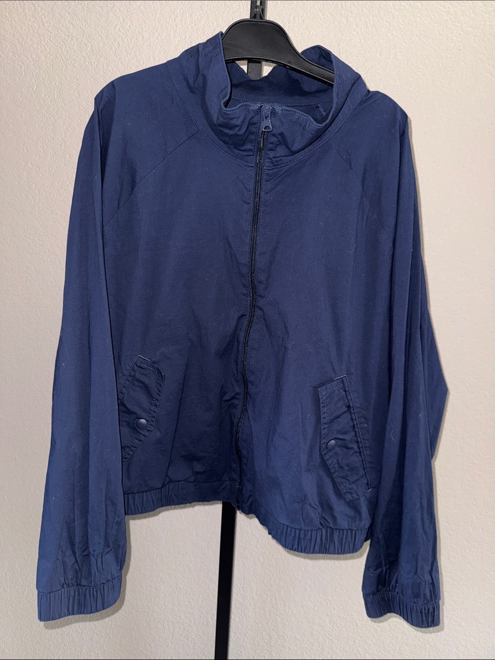Torrid Navy Zip-Up Lightweight Jacket size 3